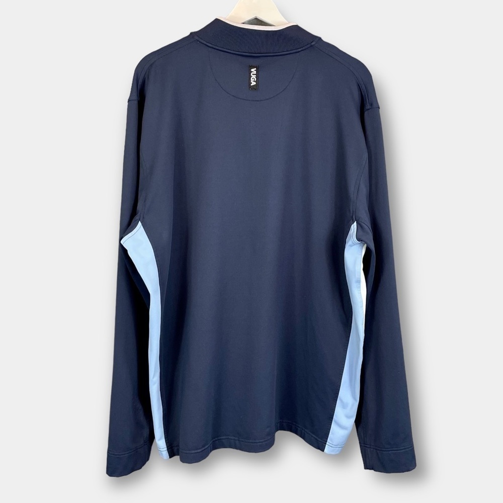Vuga Golf Pullover Quarter Zip Sweater Lightweight Size XXL - Picture 3 of 9